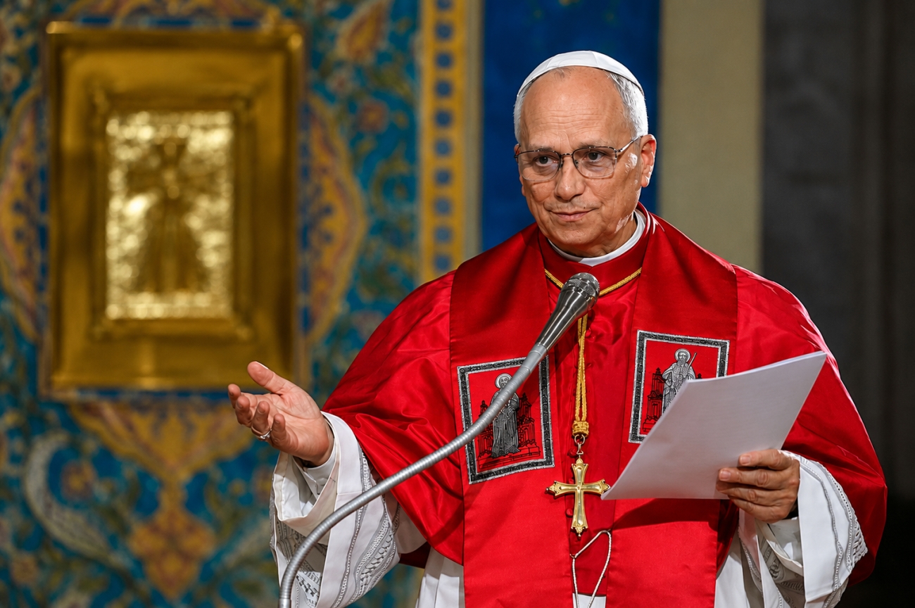 El Papa León XIV interviene en el Vaticano durante la presentación de su primera encíclica sobre inteligencia artificial y ética tecnológica.