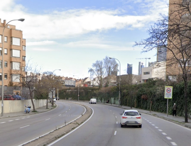 C/ Sinesio Delgado // Google Maps