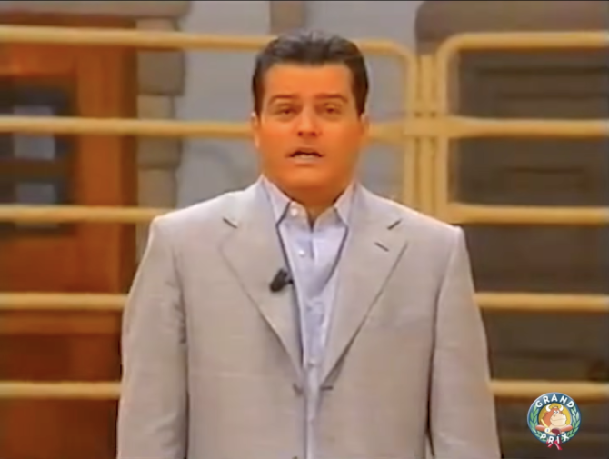 Ramón García, presentando Grand Prix