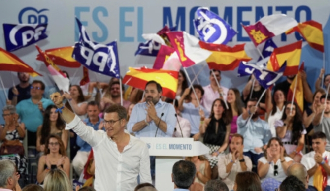Feijoo vence las elecciones y reivindica su derecho a formar gobierno