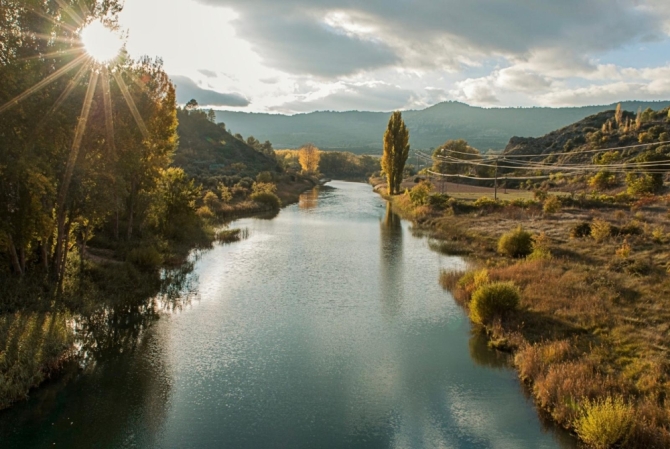 Rio Tajo, aguas abajo de Entrepeñas