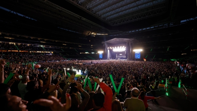 El Real Madrid suspende los conciertos en el Bernabéu hasta marzo