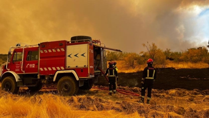 El fuego ha puesto en jaque a toda la Comunidad de Madrid El fuego ha puesto en jaque a toda la Comunidad de Madrid