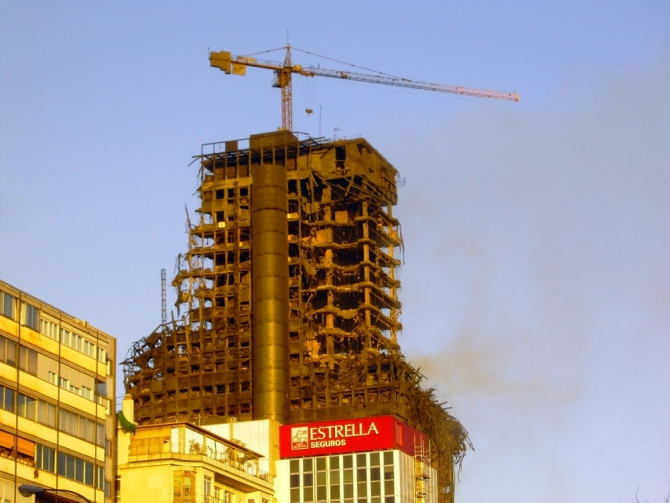 Edificio Windsor: ¿estuvo el Sapo detrás del incendio?