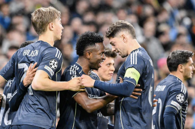 El Real Madrid aplasta al City (5-1) y lanza un aviso brutal a toda Europa