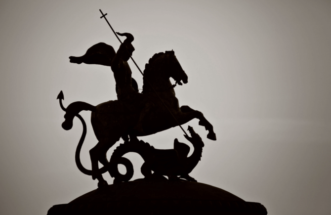 La leyenda de San Jorge y el dragón, el origen de la tradición de este 22 de abril