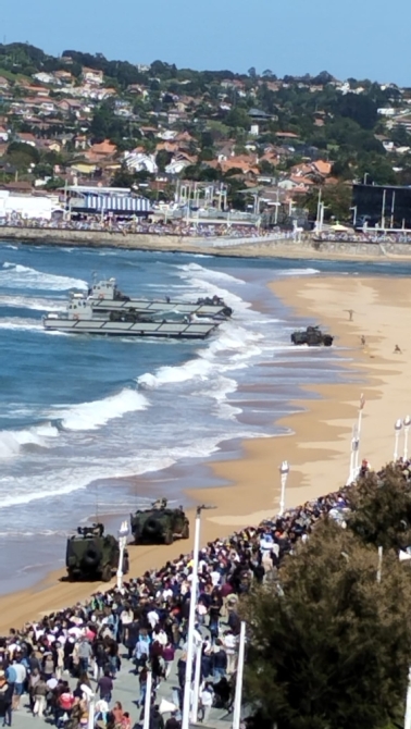Revista Naval en San Lorenzo