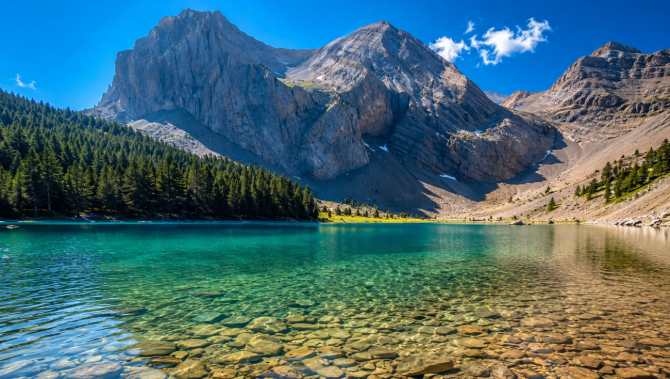 Ibón de Plan o Basa de la Mora, uno de los lagos glaciares más espectaculares del Pirineo aragonés