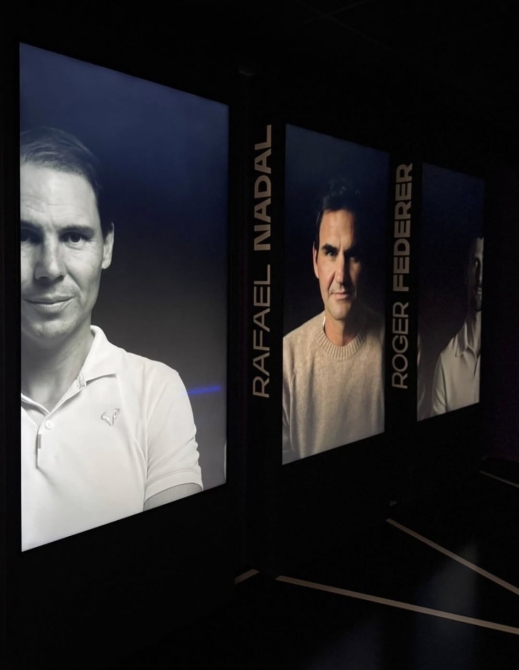 Espacio en el que han colaborado Federer y Djokovic Espacio en el que han colaborado Federer y Djokovic