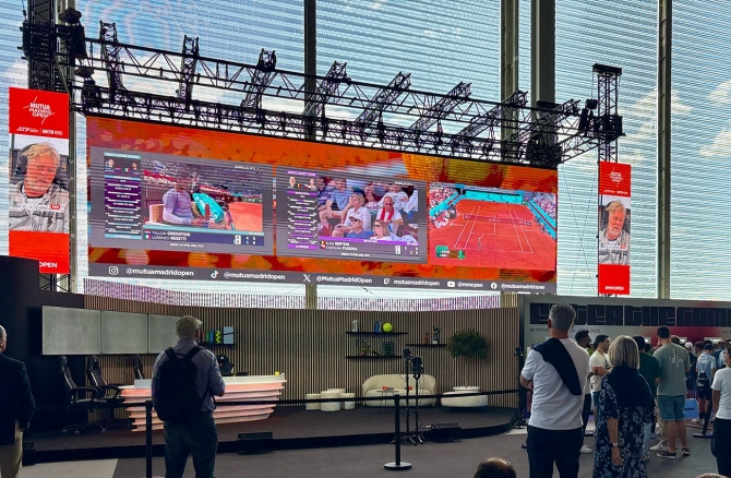 Set de televisión en el MMO