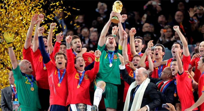 Comienza el Mundial de fútbol, ¿repetirá España la hazaña de 2010? Comienza el Mundial de fútbol, ¿repetirá España la hazaña de 2010?