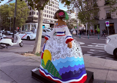 Imagen de la noticia: Las Meninas conquistan Madrid y llenan de color las calles de la capital