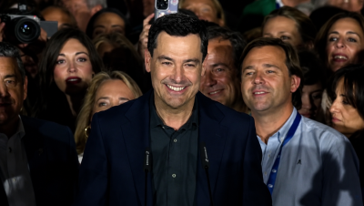 Juanma Moreno comparece tras ganar las elecciones andaluzas de 2026