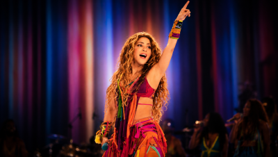 Shakira durante un concierto